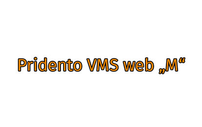 Pridento VMS web M - WELCOME M Edition